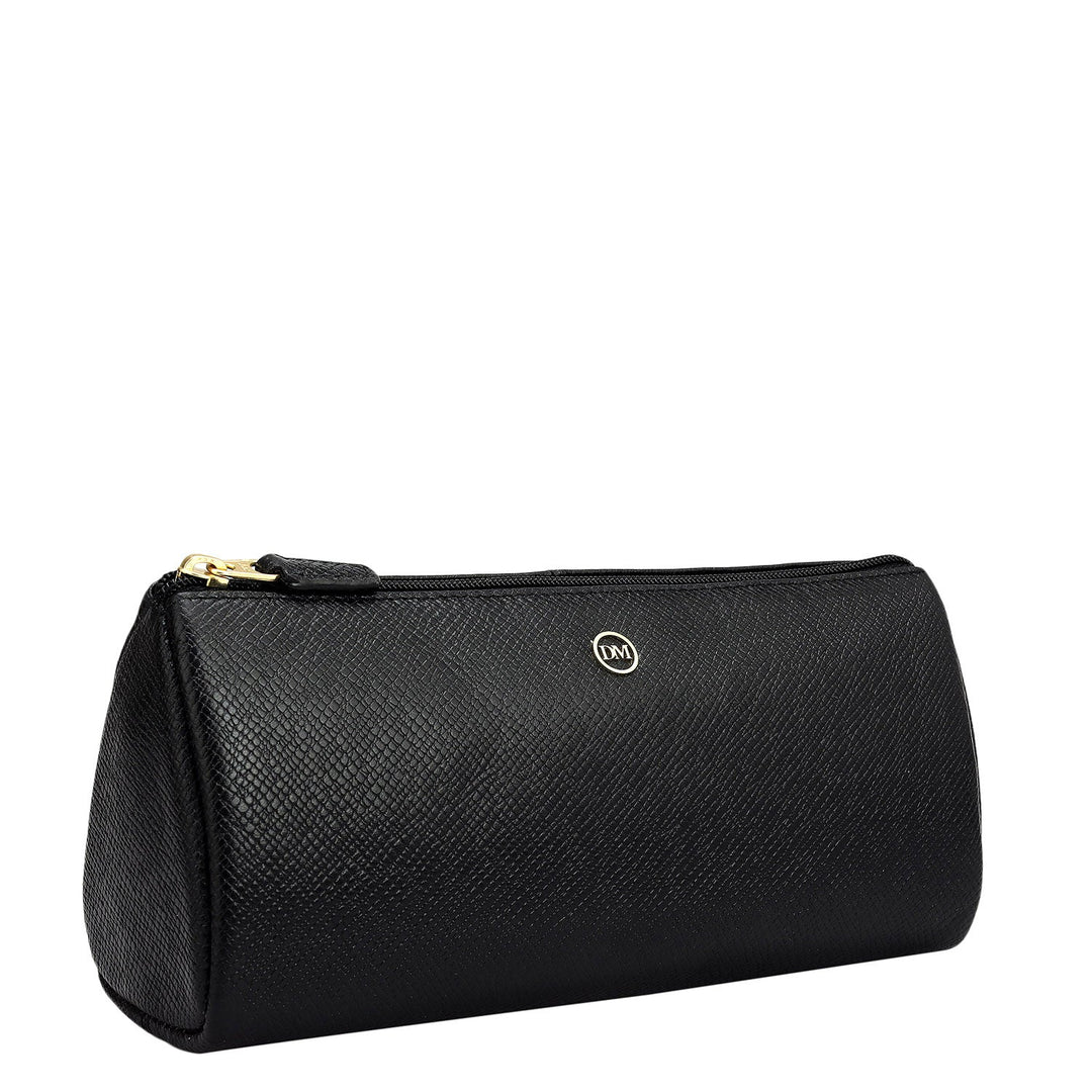 Franzy Leather Multi Pouch - Black