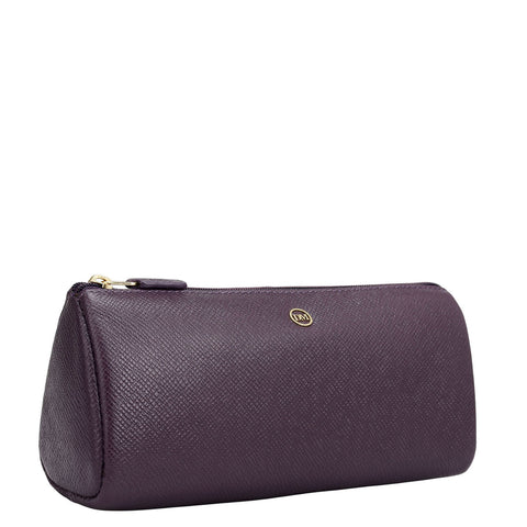 Franzy Leather Multi Pouch - Grapevine