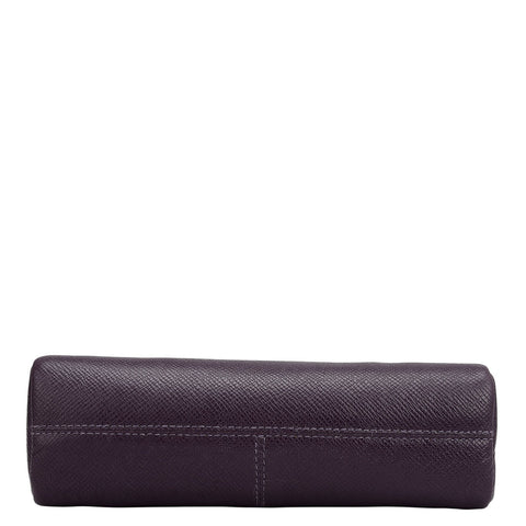 Franzy Leather Multi Pouch - Grapevine