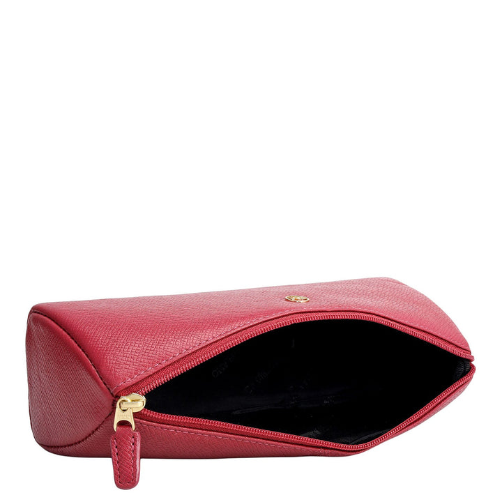 Franzy Leather Multi Pouch - Plumberry