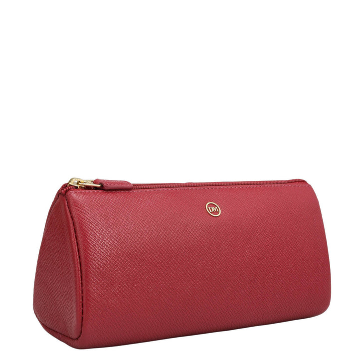 Franzy Leather Multi Pouch - Plumberry