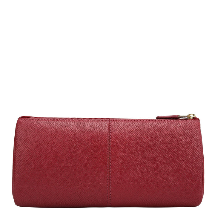 Franzy Leather Multi Pouch - Plumberry