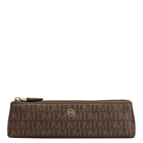 Monogram Leather Multi Pouch - Date