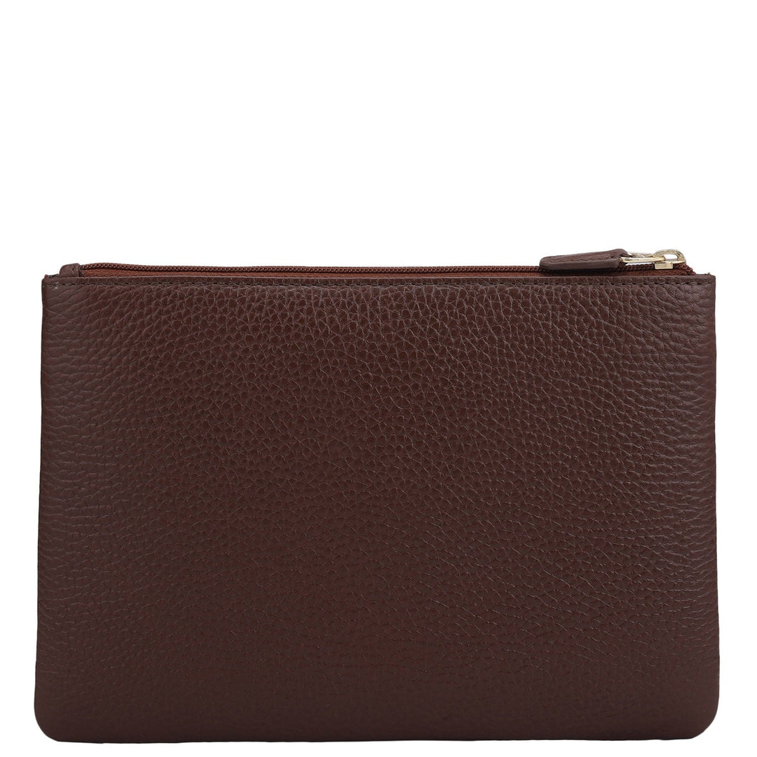 Wax Leather Multi Pouch - Espresso