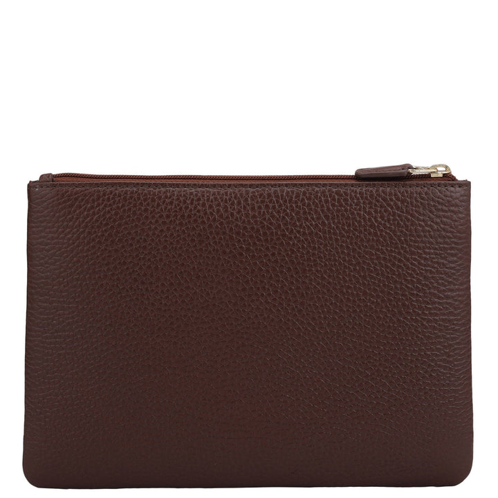 Wax Leather Multi Pouch - Espresso