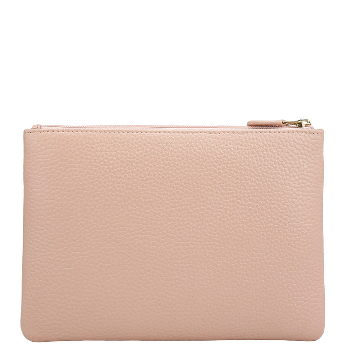 Wax Leather Multi Pouch - Feather