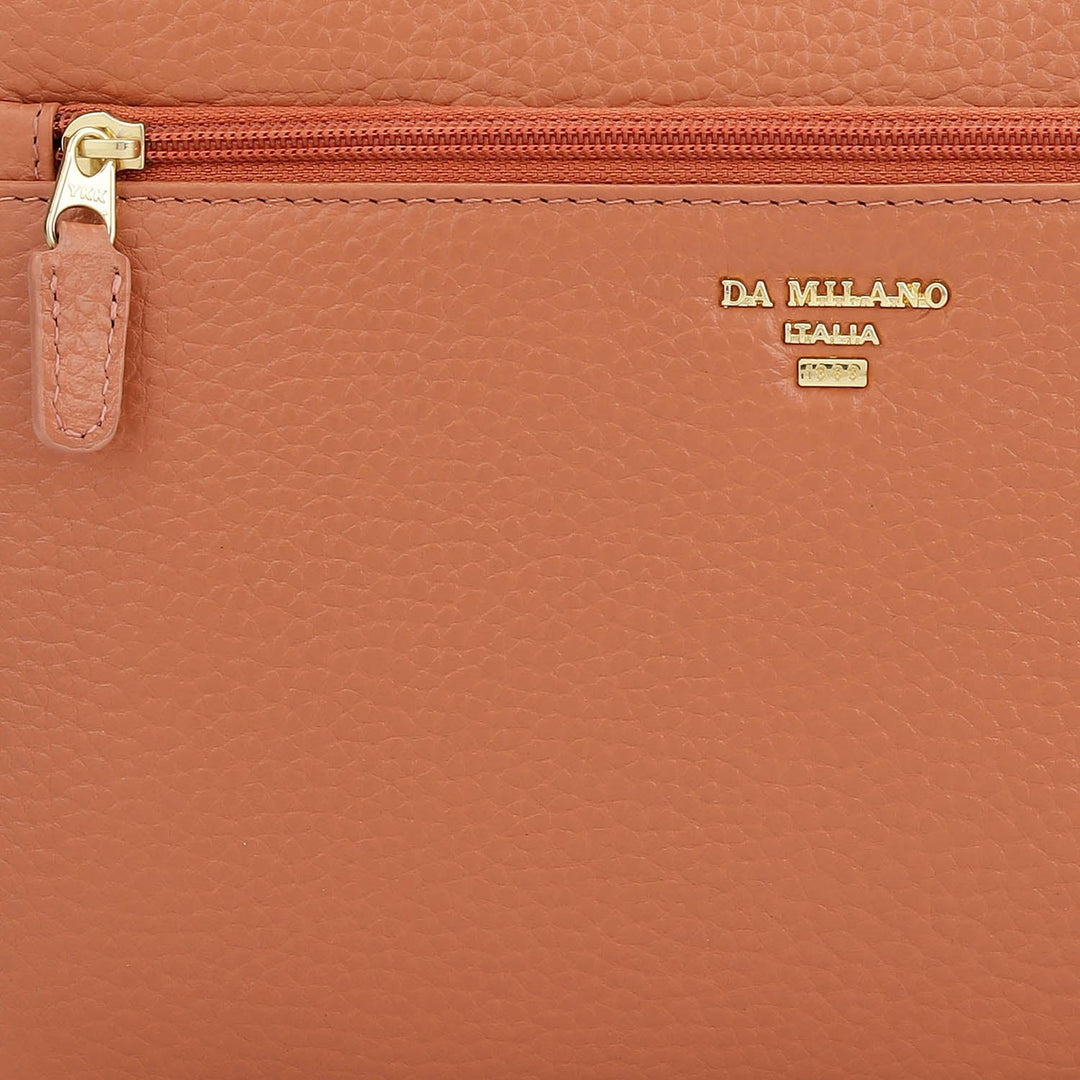 Wax Leather Multi Pouch - Terracotta