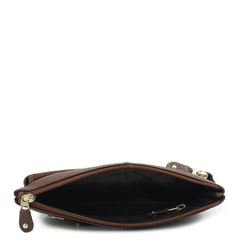 Wax Leather Multi Pouch - Espresso