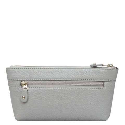 Wax Leather Multi Pouch - Khaki