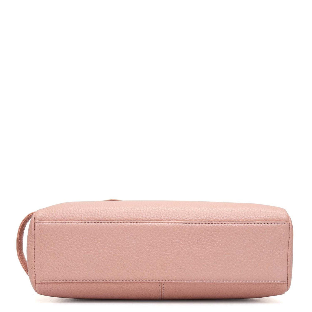 Wax Leather Multi Pouch - Feather