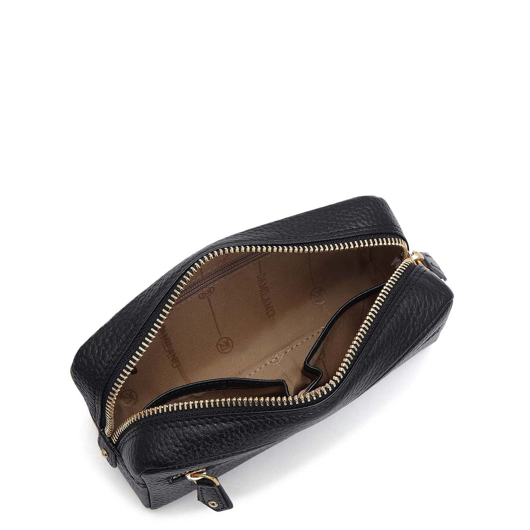 Wax Leather Multi Pouch - Black