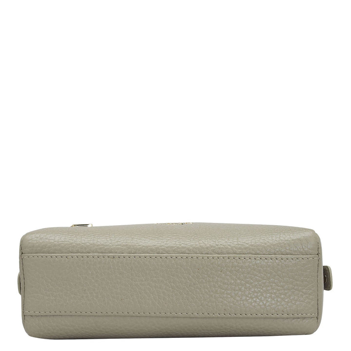 Wax Leather Multi Pouch - Khaki