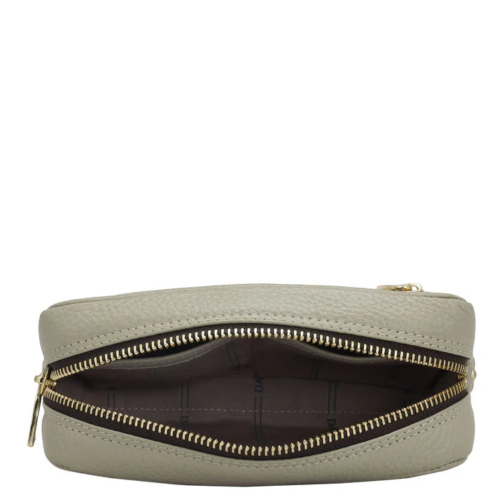 Wax Leather Multi Pouch - Khaki