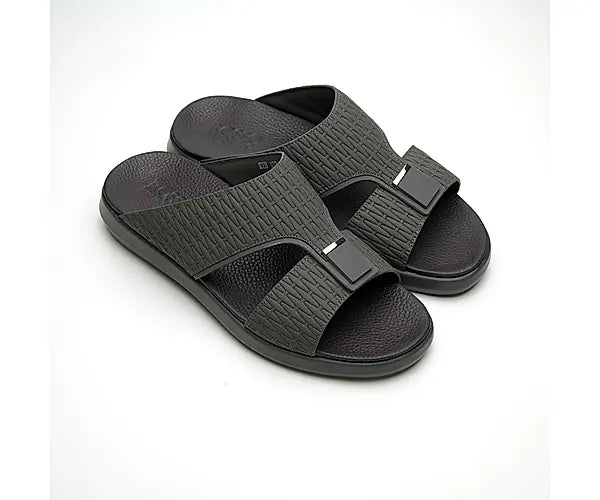 Mens Comfortable Genuine Leather Arabic Sandals