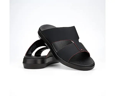 Mens Comfortable Genuine Leather Arabic Sandals