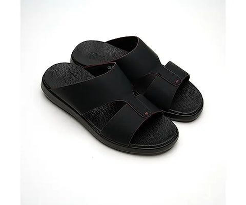 Mens Comfortable Genuine Leather Arabic Sandals