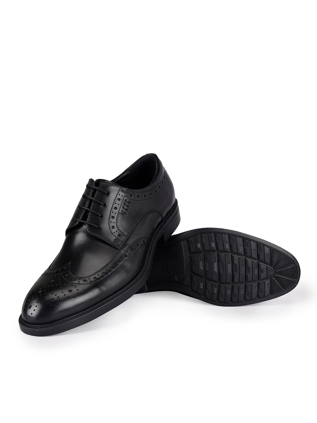 Black Leather Lace Ups