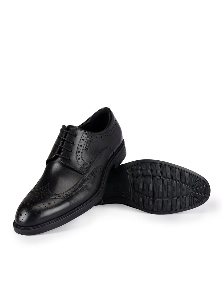 Black Leather Lace Ups