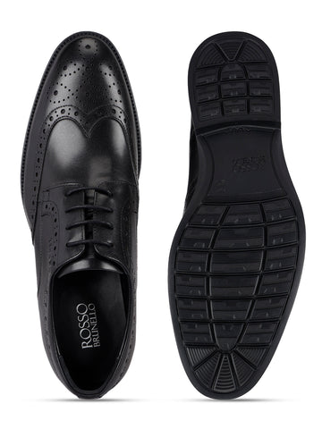 Black Leather Lace Ups