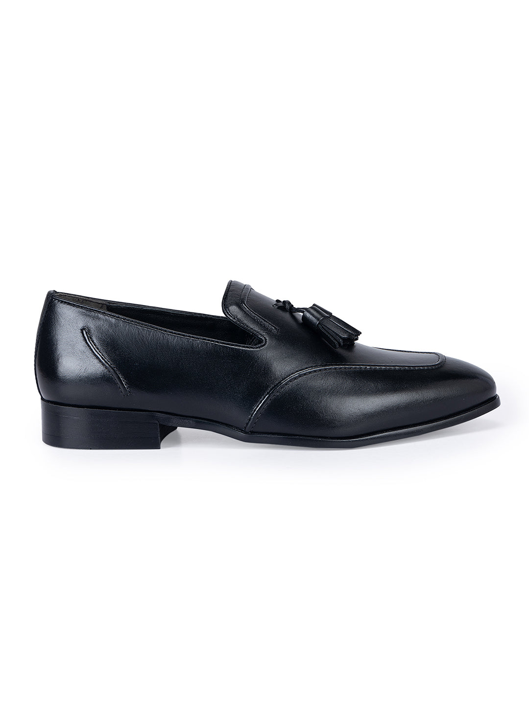 Black Loafers With Tassels