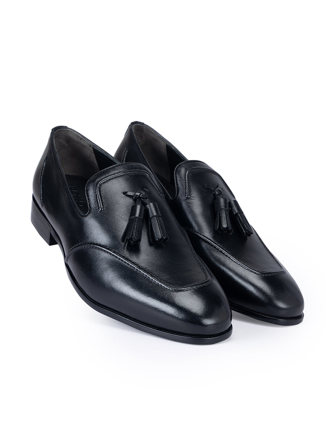 Black Loafers With Tassels