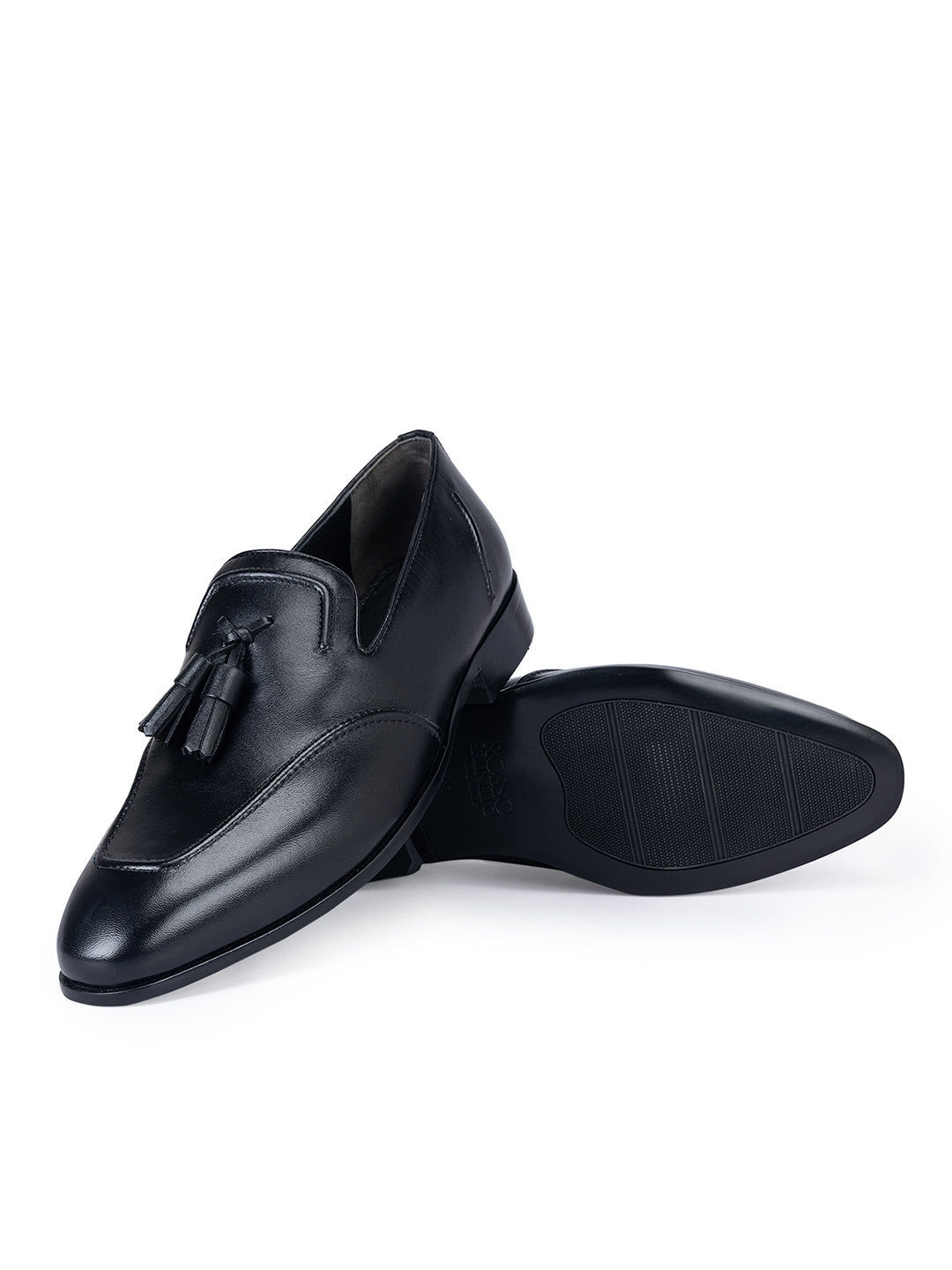 Black Loafers With Tassels