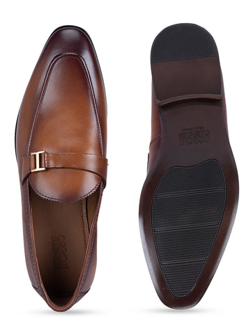 Tan Leather Loafers