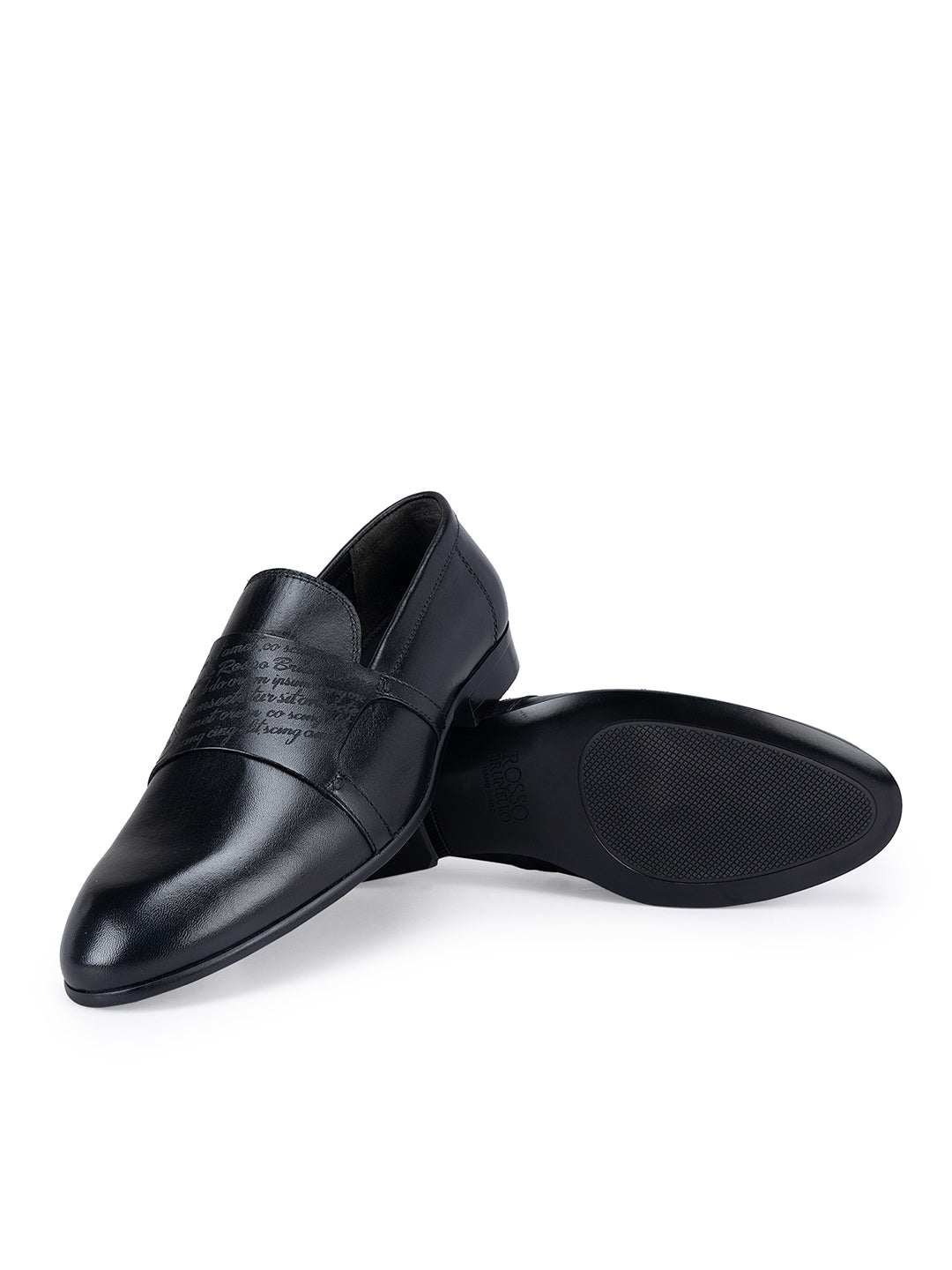 Black Signato Monk Straps