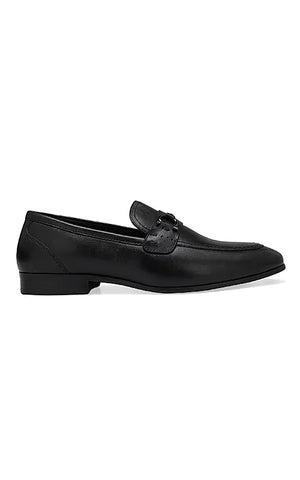 Mens cheap black 2024 loafers