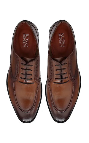 Tan Leather Brogue Lace Ups