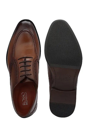 Tan Leather Brogue Lace Ups