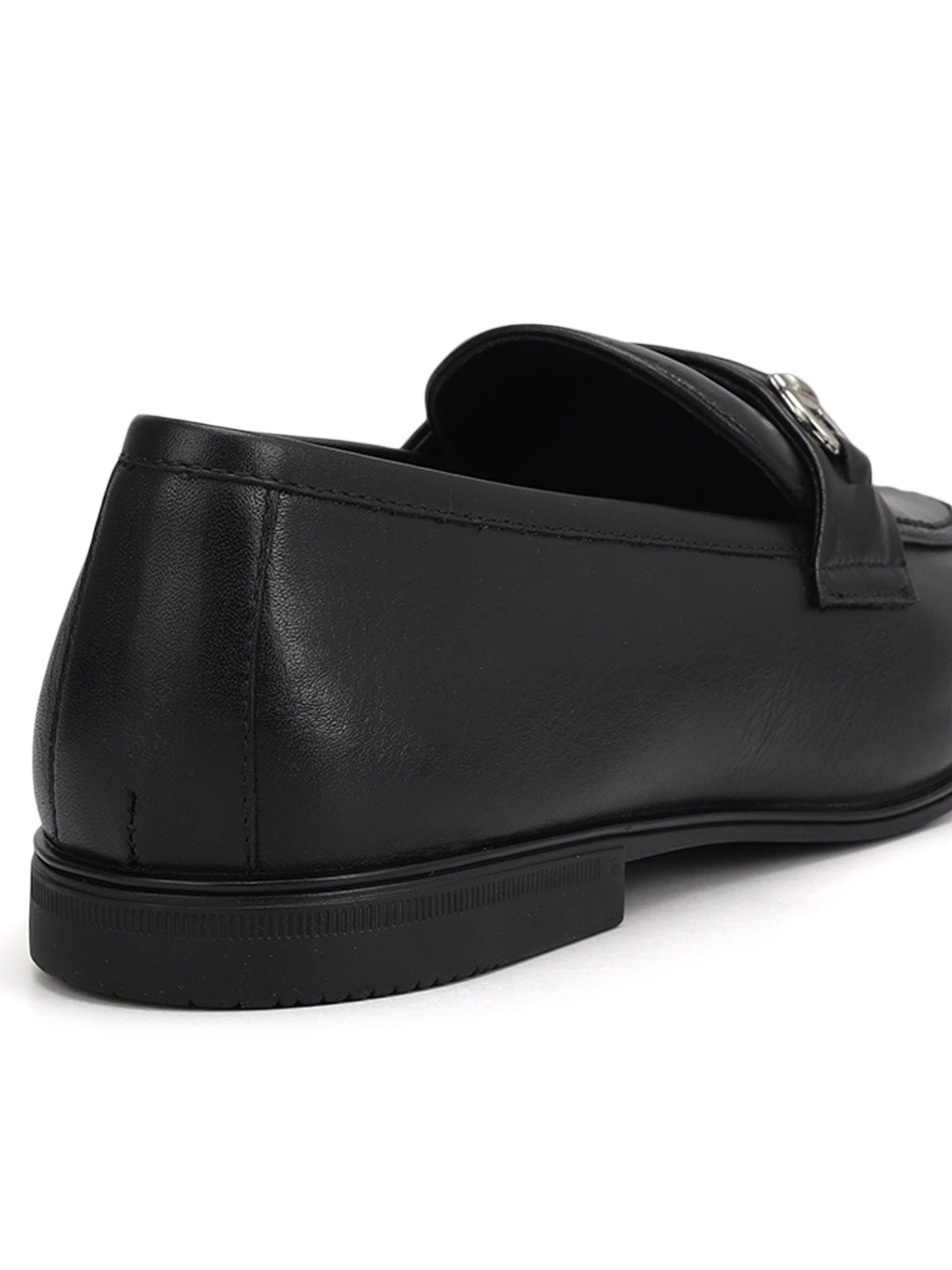 Black Loafers With Buckle