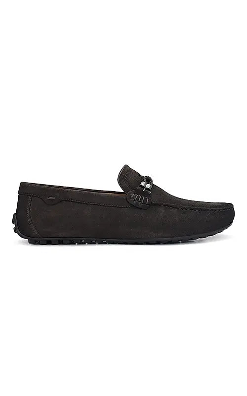 Brown Suede Leather Moccasins