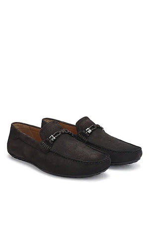 Brown Suede Leather Moccasins