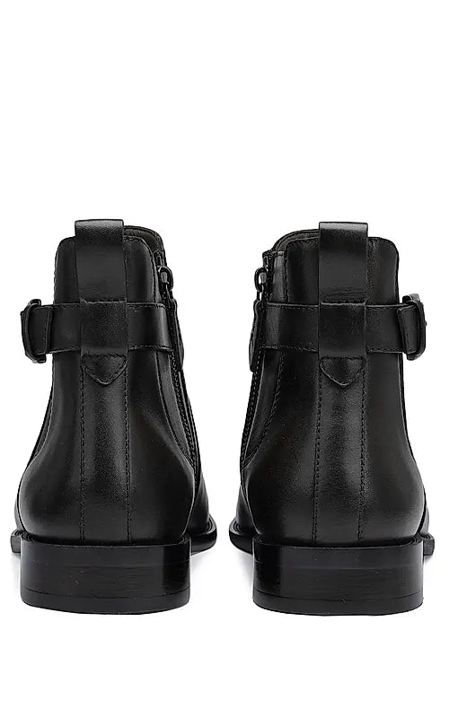 Black Signato Leather Boots