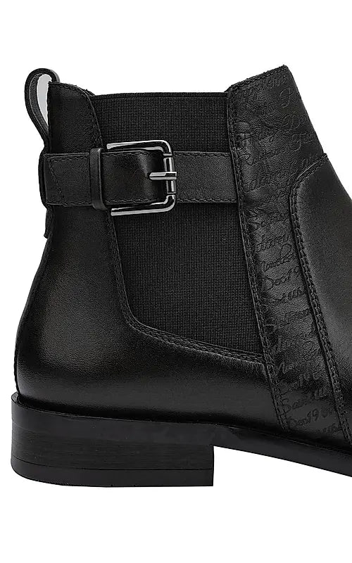 Black Signato Leather Boots