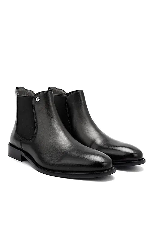 Black Leather Boots