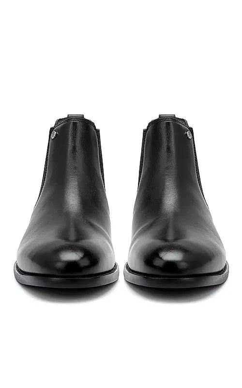 Black Leather Boots