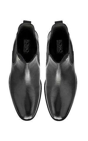 Black Leather Boots