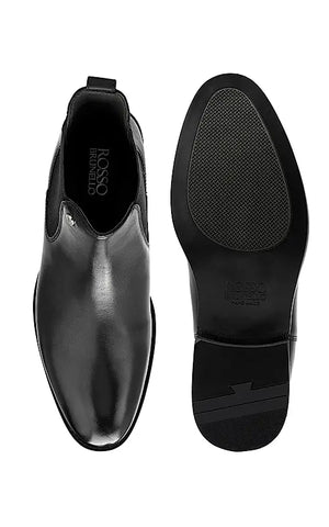 Black Leather Boots