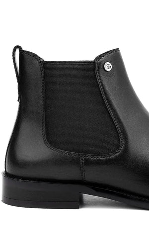 Black Leather Boots