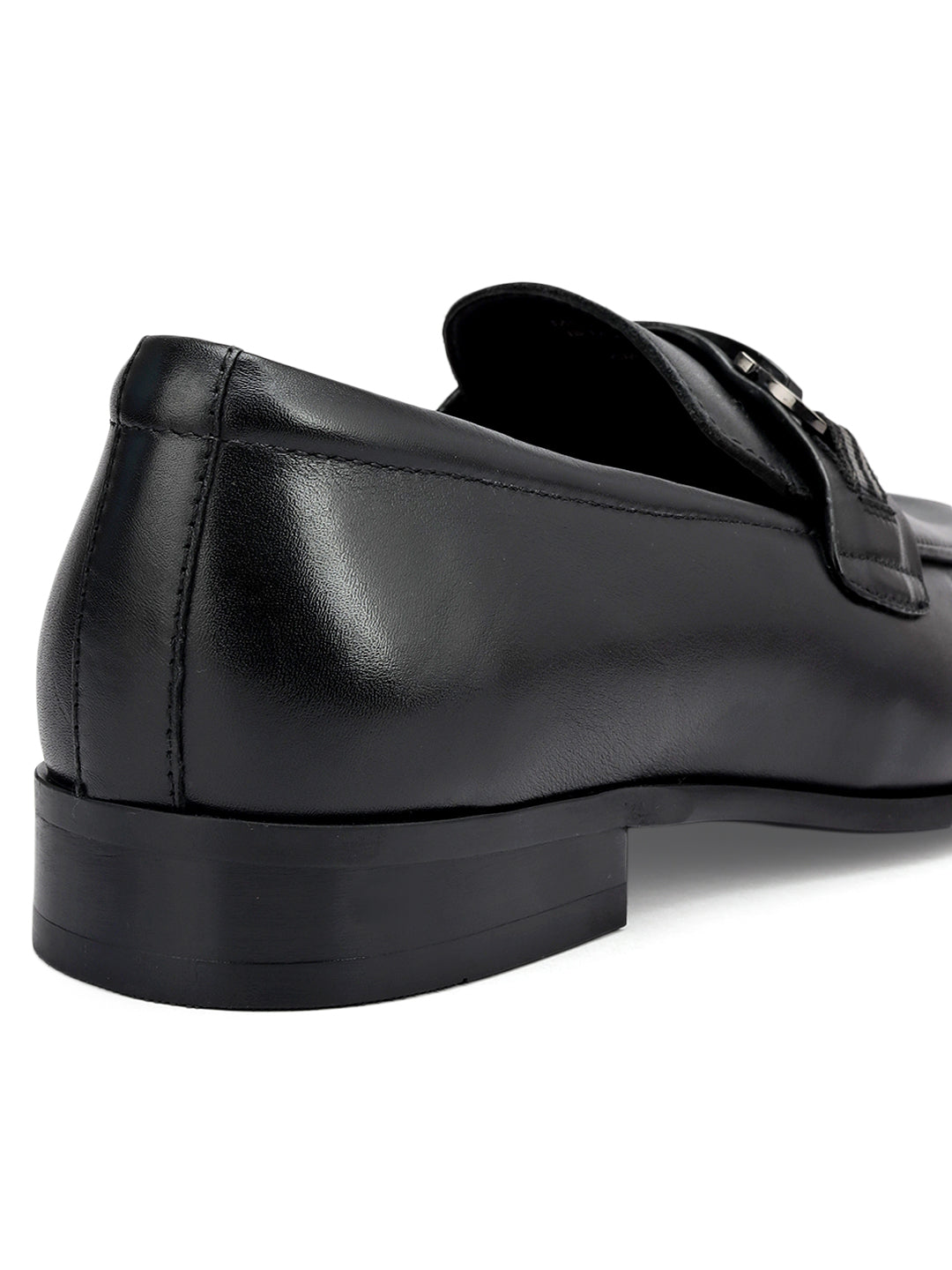 Black Loafers With Buckle