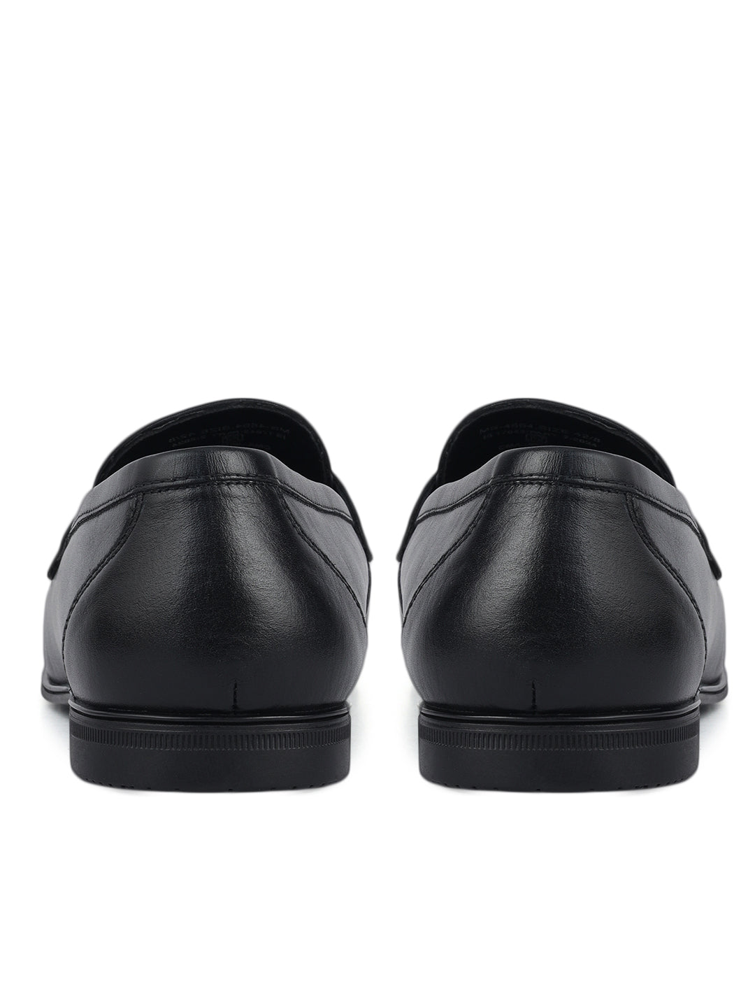 Black Penny Strap Loafers