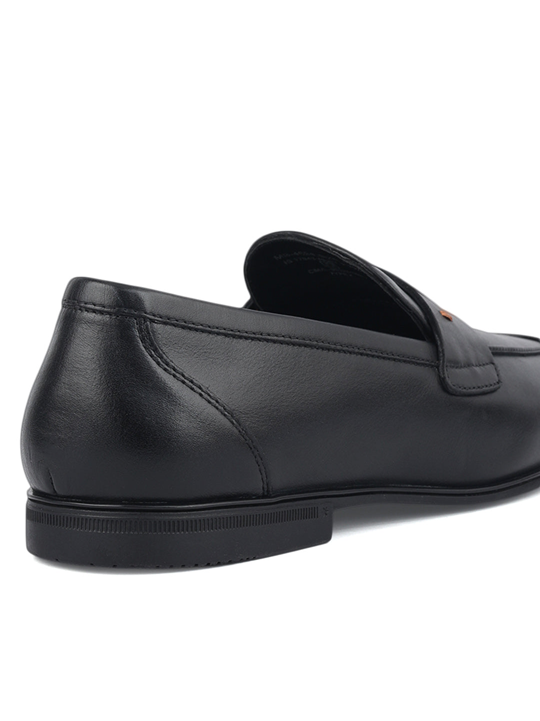 Black Penny Strap Loafers
