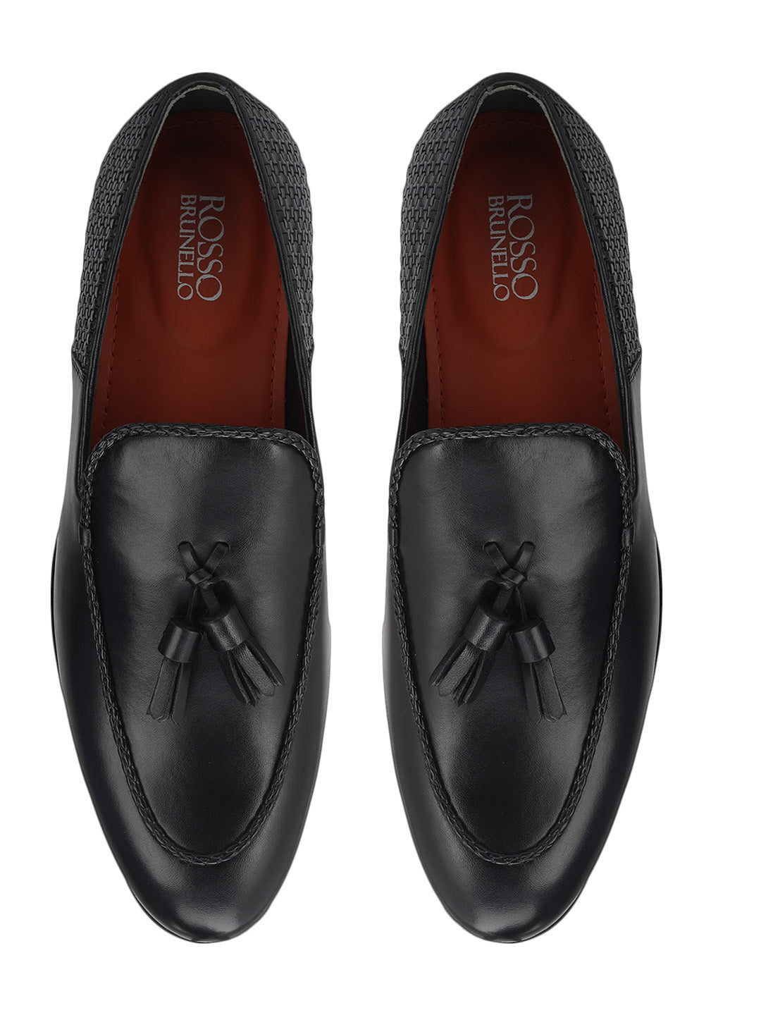 Black Loafers With Tassels