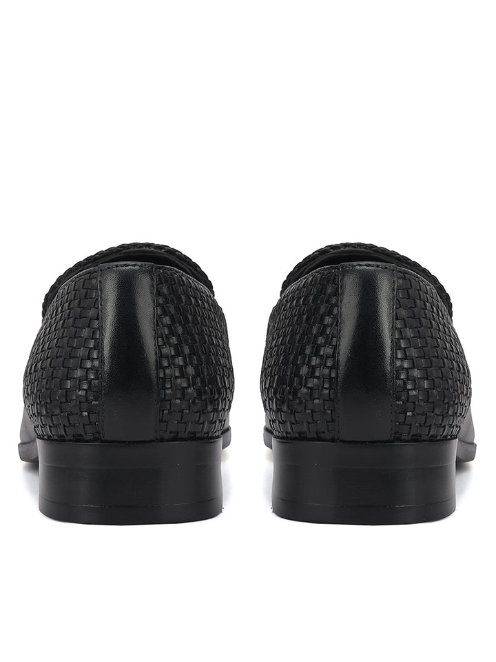 Black Loafers With Tassels
