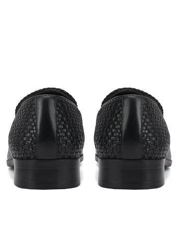 Black Loafers With Tassels