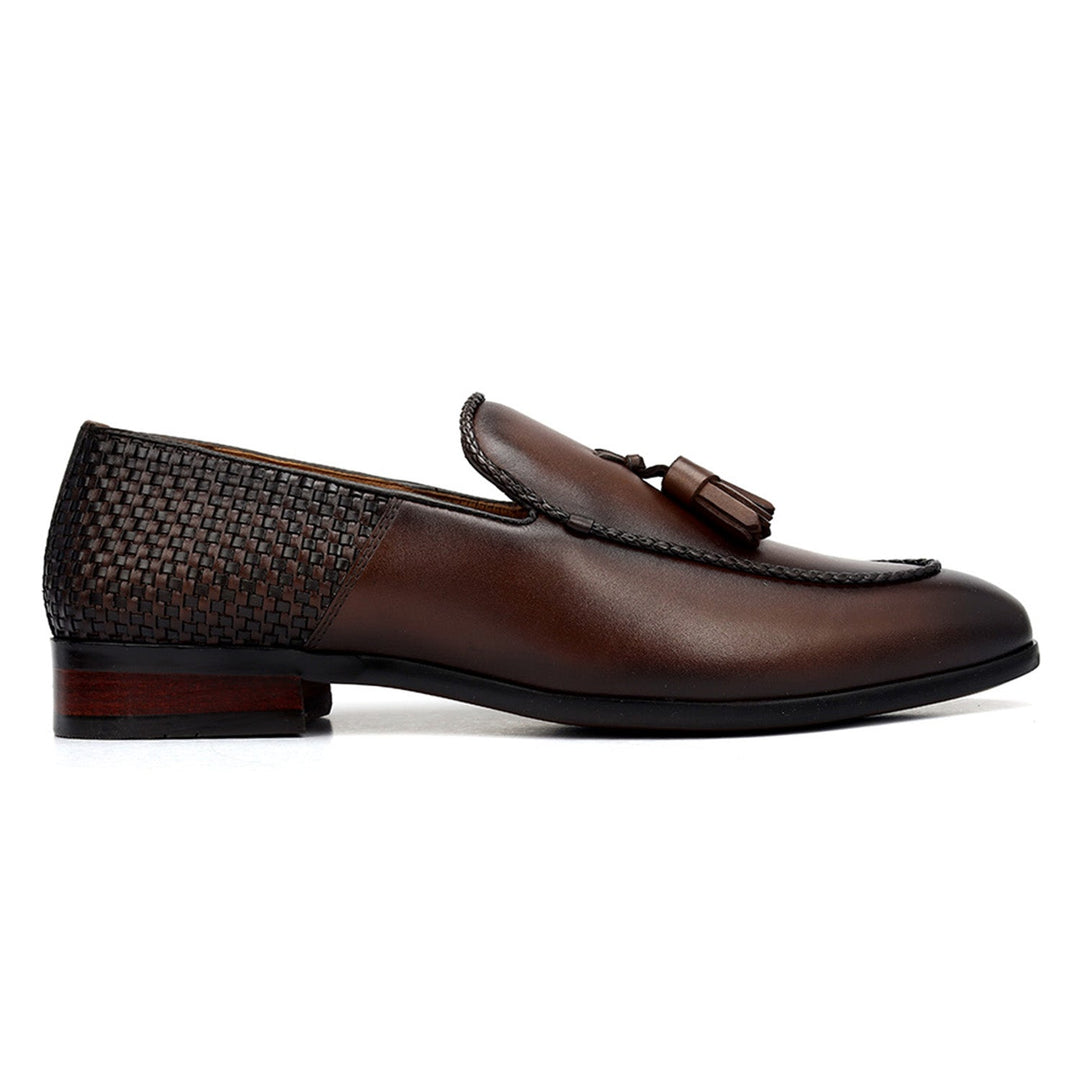 Brown Loafers With Tassels