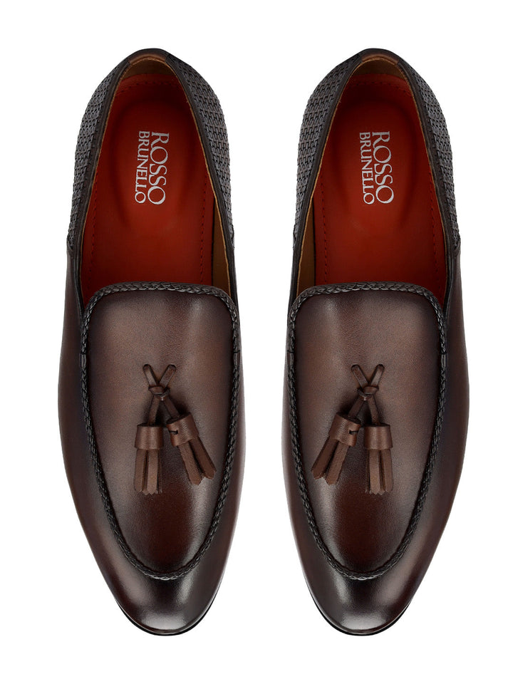 Brown Loafers With Tassels