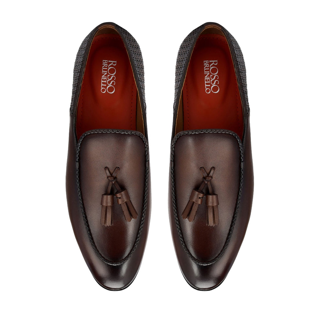 Brown Loafers With Tassels